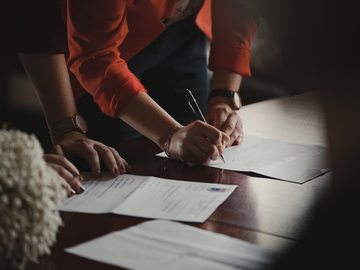 Official documents prepared for professional translation